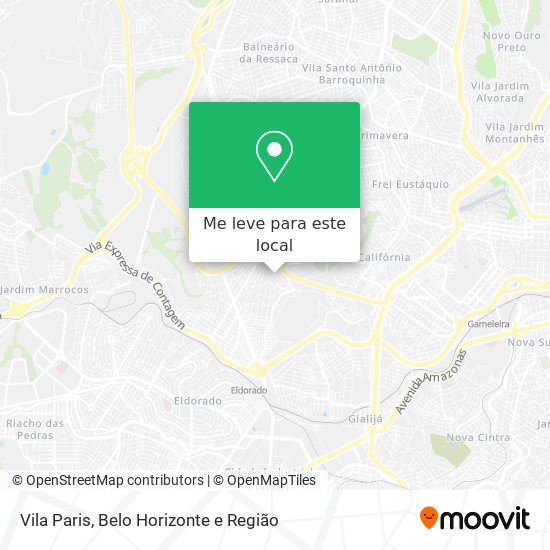 Vila Paris mapa