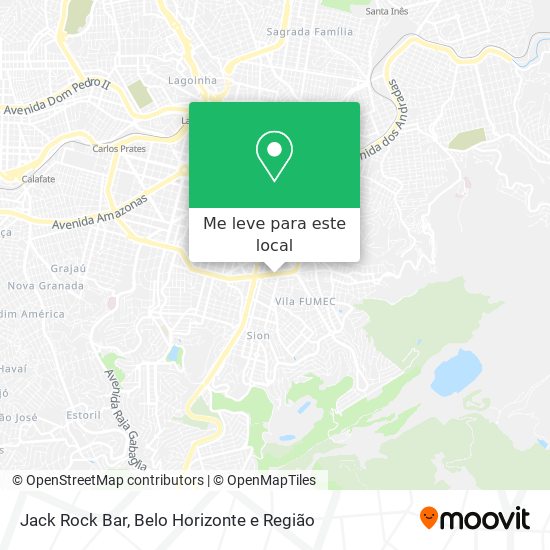 Jack Rock Bar mapa