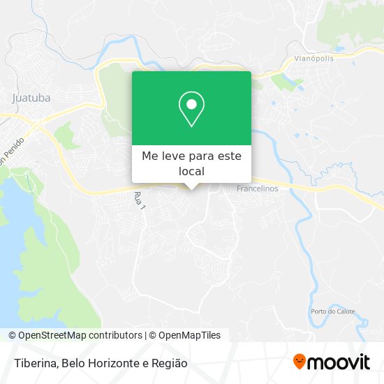Tiberina mapa