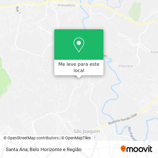 Santa Ana mapa