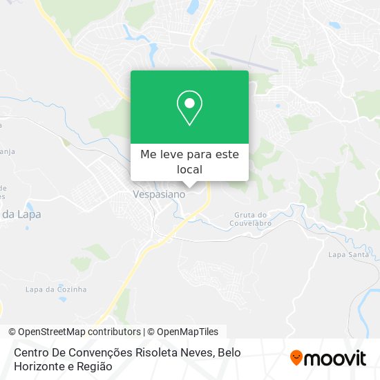 Centro De Convenções Risoleta Neves mapa