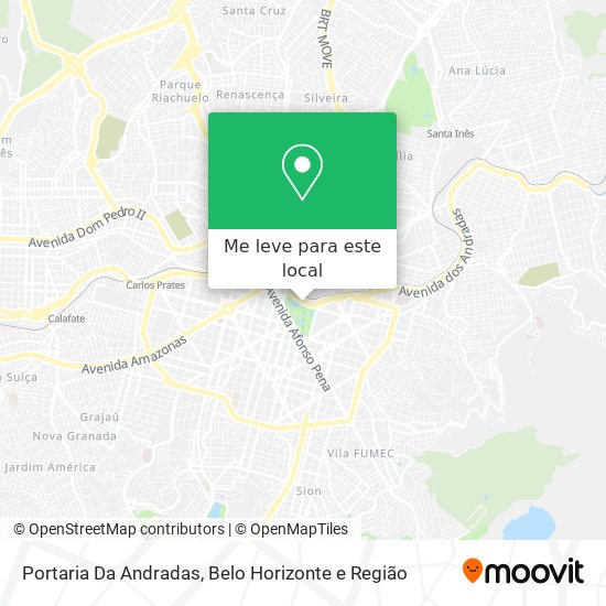 Portaria Da Andradas mapa