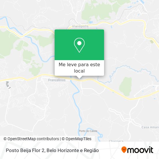 Posto Beija Flor 2 mapa