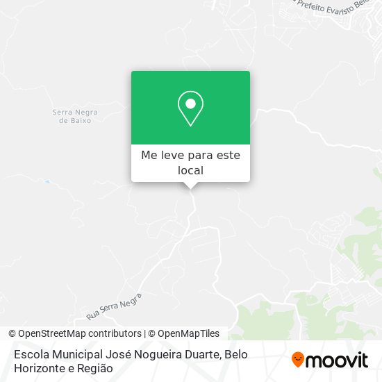 Escola Municipal José Nogueira Duarte mapa