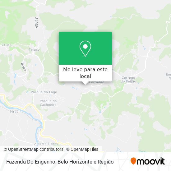 Fazenda Do Engenho mapa