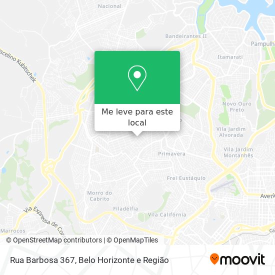 Rua Barbosa 367 mapa