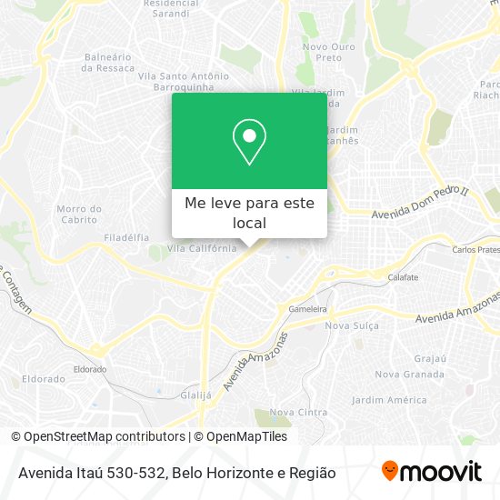 Avenida Itaú 530-532 mapa