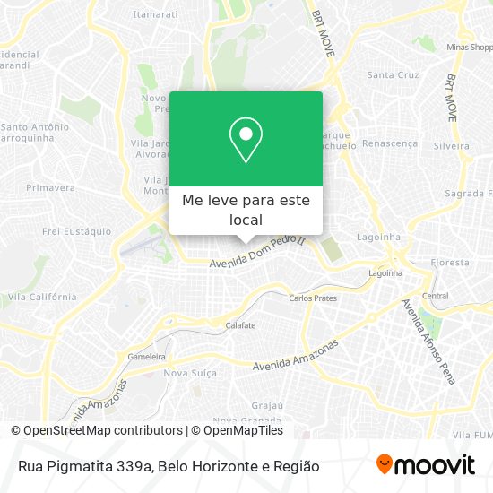 Rua Pigmatita 339a mapa