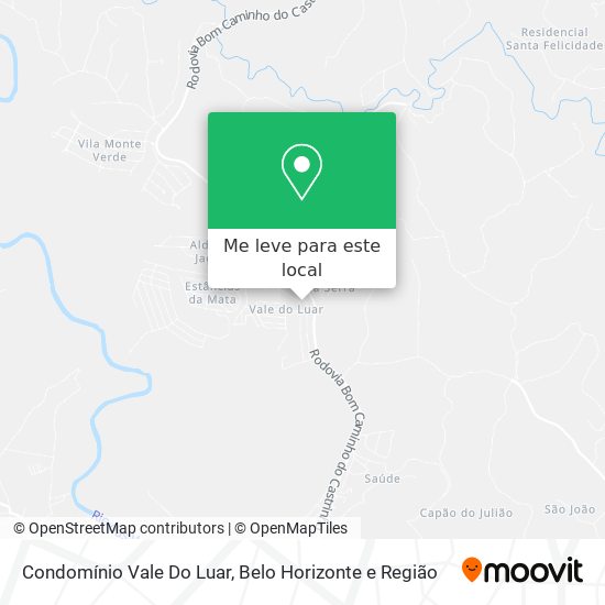 Condomínio Vale Do Luar mapa