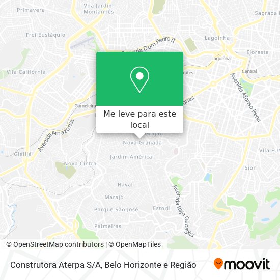Construtora Aterpa S/A mapa