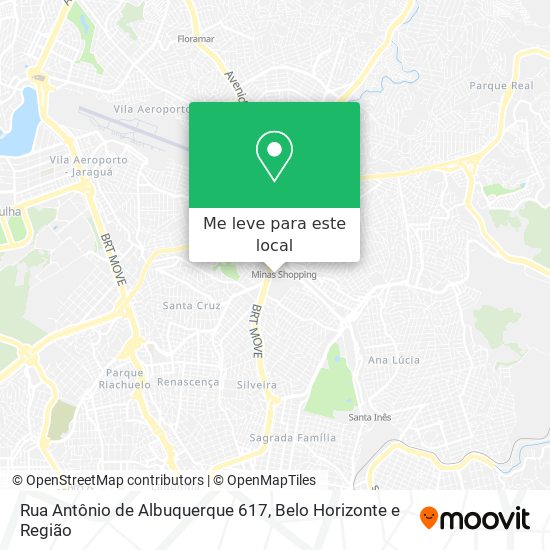 Rua Antônio de Albuquerque 617 mapa