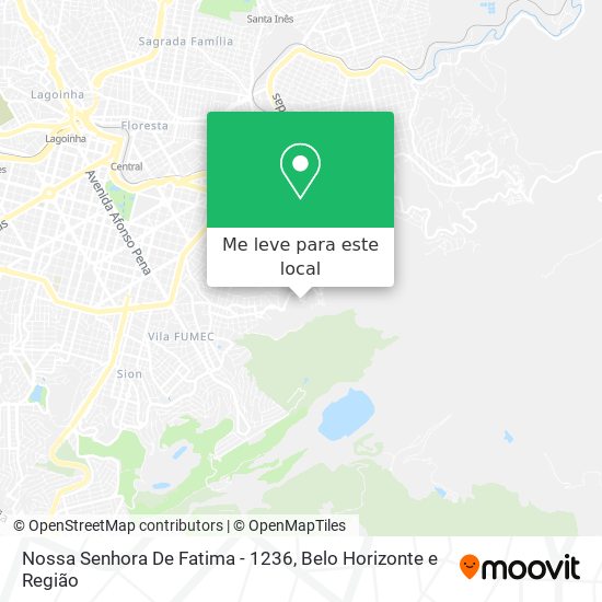 Nossa Senhora De Fatima - 1236 mapa