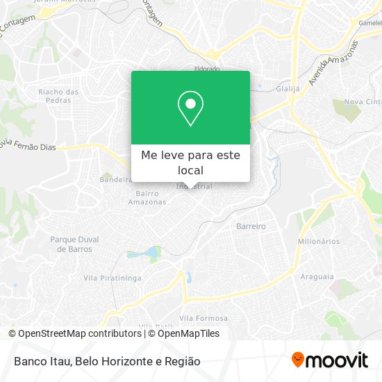 Banco Itau mapa