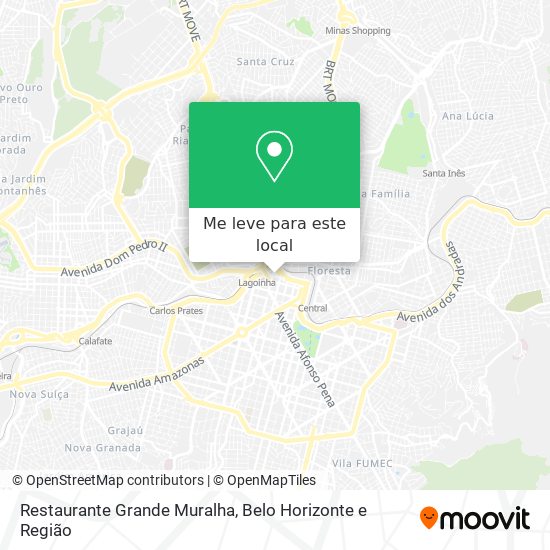Restaurante Grande Muralha mapa