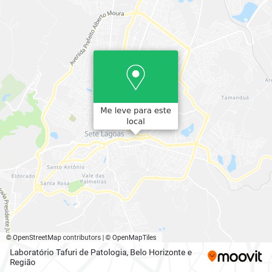 Laboratório Tafuri de Patologia mapa