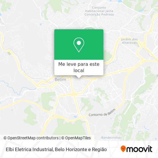 Elbi Eletrica Industrial mapa