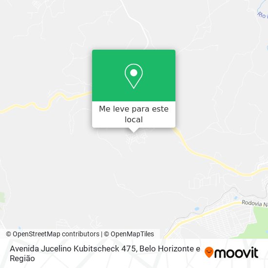 Avenida Jucelino Kubitscheck 475 mapa