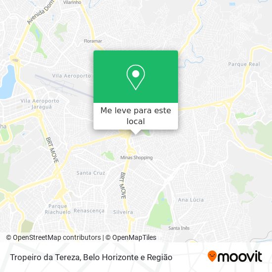 Tropeiro da Tereza mapa