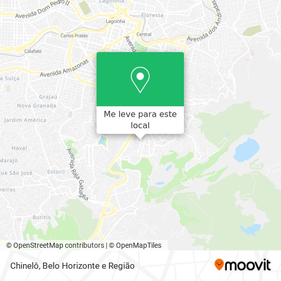 Chinelô mapa