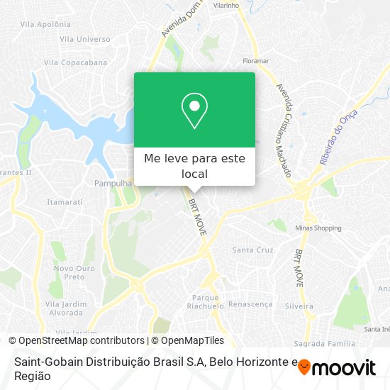 Saint-Gobain Distribuição Brasil S.A mapa