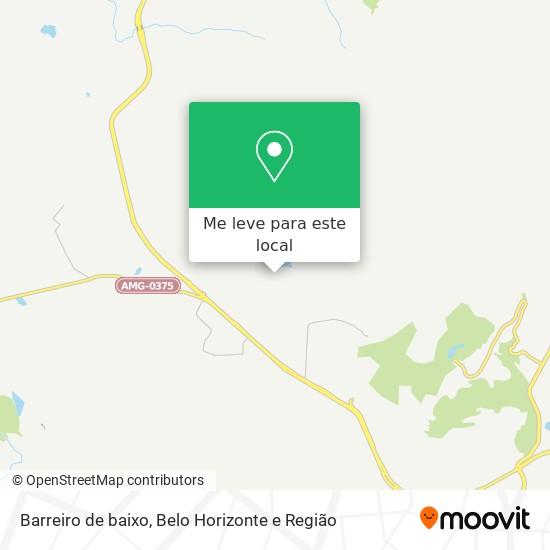 Barreiro de baixo mapa