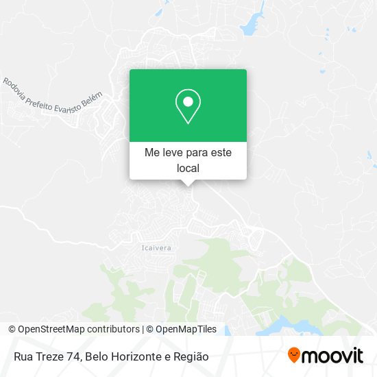 Rua Treze 74 mapa