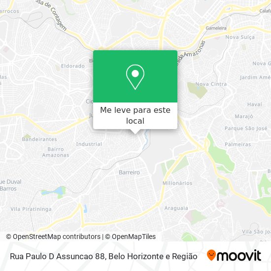 Rua Paulo D Assuncao 88 mapa