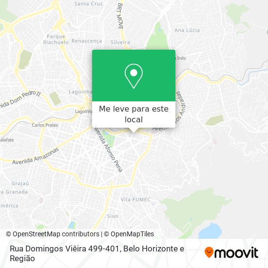 Rua Domingos Viêira 499-401 mapa