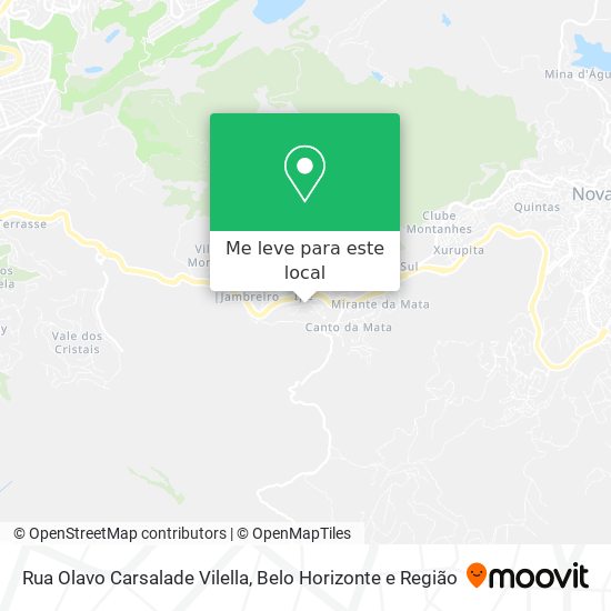 Rua Olavo Carsalade Vilella mapa