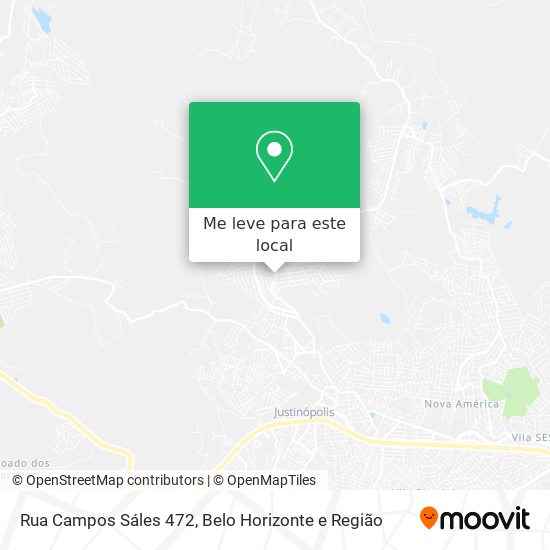 Rua Campos Sáles 472 mapa
