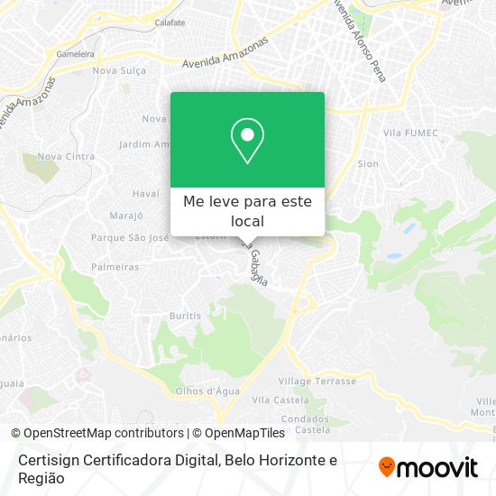 Certisign Certificadora Digital mapa