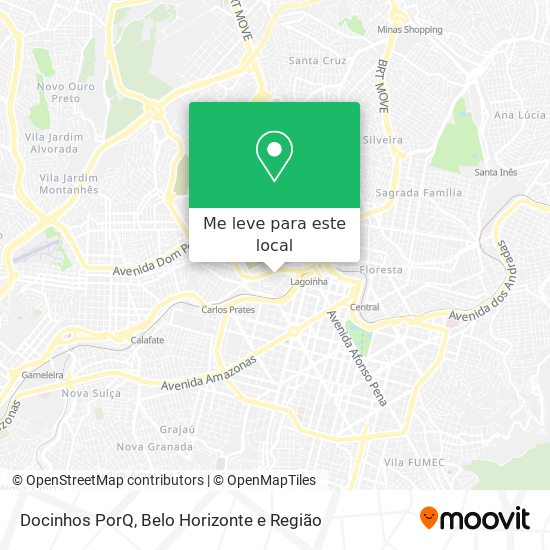 Docinhos PorQ mapa