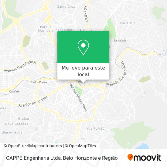 CAPPE Engenharia Ltda mapa