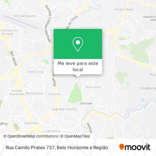 Rua Camilo Prates 737 mapa