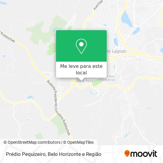 Prédio Pequizeiro mapa