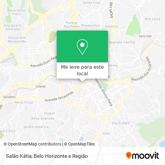 Salão Kátia mapa
