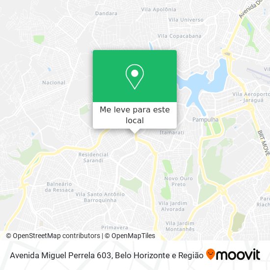 Avenida Miguel Perrela 603 mapa