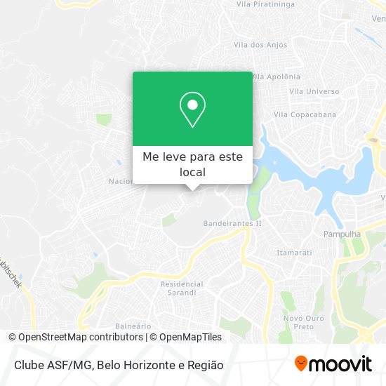 Como chegar até Clube ASF/MG em Belo Horizonte de Ônibus?