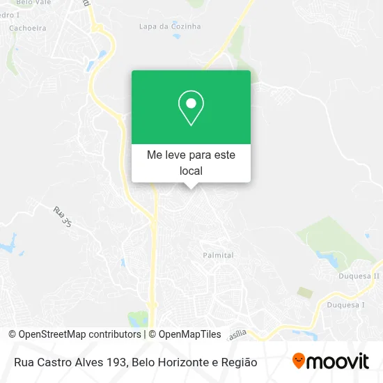 Rua Castro Alves 193 mapa