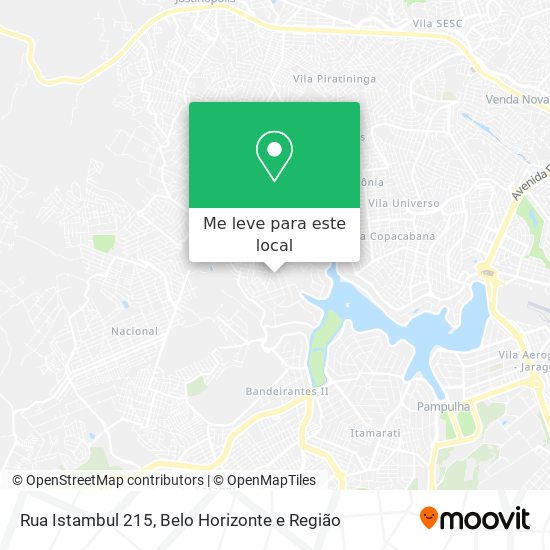 Rua Istambul 215 mapa