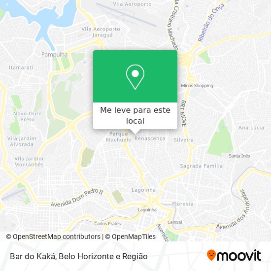 Bar do Kaká mapa