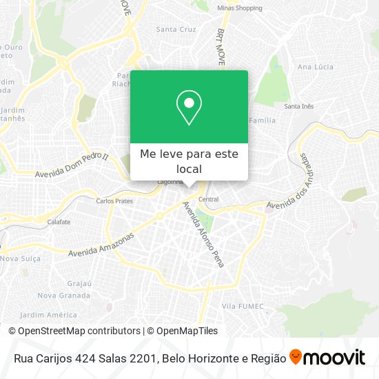 Rua Carijos 424 Salas 2201 mapa