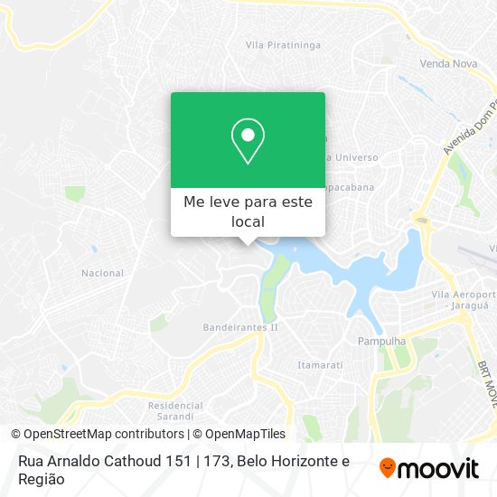 Rua Arnaldo Cathoud 151 | 173 mapa