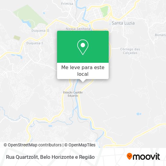 Rua Quartzolit mapa