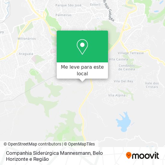Companhia Siderúrgica Mannesmann mapa