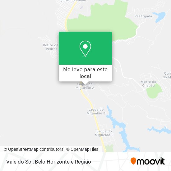 Vale do Sol mapa