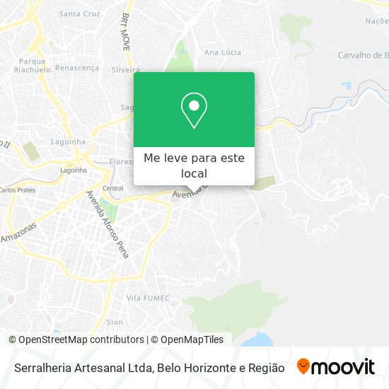 Serralheria Artesanal Ltda mapa