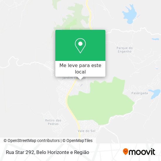 Rua Star 292 mapa