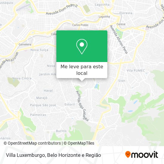 Villa Luxemburgo mapa