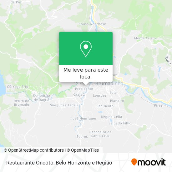 Restaurante Oncôtô mapa